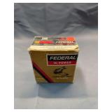 Partial box of federal hi-power 12GA