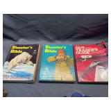 3 vintage shooters books