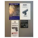 Various Firearm Paperwork / Manuals