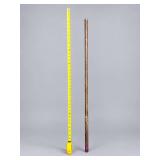 Assorted Metal Gun Barrel Blanks Tubes approximately 42”