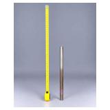 Assorted Metal Gun Barrel Blank tube approximately 28”