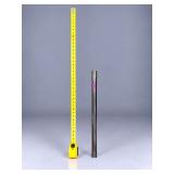 Assorted Metal Gun Barrel Blank tube approximately 25”