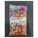38/.357 Cal. 158 Grain FMJ Bullets – Bulk Bag