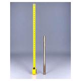 Assorted Metal Gun Barrel Blank tube approximately 25”