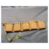 Bandolier with 50 rounds of ammunition