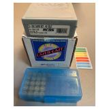 45 Long Colt Reloading Die Set and Cast Bullets + Brass