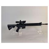 Anderson AM-15 5.56 with Scope and 45 Degree mount Iron Sights