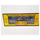 RAIL KING- MTH LINES WITH ERTL 52 CADDILACS SEMI