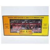 RAIL KING- T.T.O.S. 1999 AUTO CARRIER W/ ERTL 52