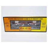 RAIL KING- MTH AUTO TRANSPORT FLAT CAR W/ ERTL 64