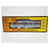 RAIL KING- AMTRAK STREAMLINED VISTA DOME CAR-