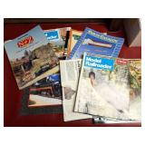 MODEL RAILROAD MAGAZINES AND CATALOGS
