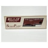 RIGHT OF WAY- SCALE PLATE- MARYLAND CAR-3 RAIL-