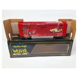 WEAVER- ULTRA LINE- CROSLEY A FINE CAR- BOX CAR-