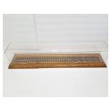 LIONEL- SHOWCASE- WOODEN BOTTOM-APPROXIMATELY