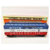 LIONEL- STATE OF MAINE BOXCAR NEW HAVEN-6-17217Z