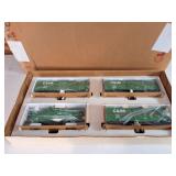 LIONEL- 4 PIECE CAR SET- IN ORIGINAL BOX AND