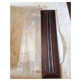 DISPLAY CASE WITH TRACK-APPROXIMATELY 30 INCHES