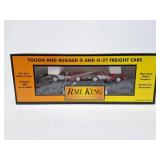 RAIL KING- MTH AUTO TRANSPORT FLAT CAR W/ ERTL 64