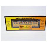 RAIL KING- W.A.R.R. OVERTON COACH- 30-6400-2---