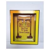 RAIL KING- NO 64 DIE CAST STREET LAMP SET-