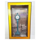 RAIL KING- OPERATING DIE CAST STREET CLOCK-