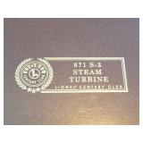 LIONEL- CENTURY CLUB- 671 S- 2 STEAM TURBINE- IN