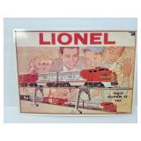 LIONEL- 027- SUPER O- HO-- TRAIN - TIN EMBOSSED