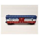 LIONEL- STATE OF MAINE PRODUCTS BOX CAR- NO