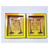 2- RAIL KING- NO 64 DIE CAST STREET LAMP