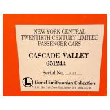 LIONEL- SMITHSONIAN COLLECTION- NEW YORK CENTRAL