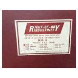RIGHT OF WAY INDUSTRIES- DUPLEX DINNER