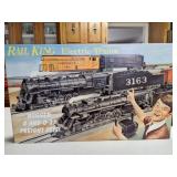 RAIL KING- O GAUGE SET- PRR RED 5- STRIPE GG-1