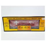 RAIL KING- SANTA FE RED AND BLACK SEMI SCALE BOX