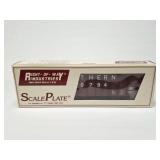 RIGHT OF WAY- SCALE PLATE- SOUTHERN COAL CAR-3