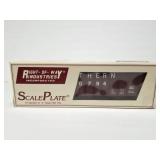 RIGHT OF WAY- SCALE PLATE- SOUTHERN COAL CAR-3