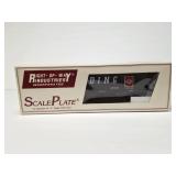 RIGHT OF WAY- SCALE PLATE- READING LINES-3
