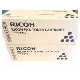 RICOH- TYPE 5110- RICOH FAX TONER CARTRIDGES- 2