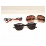 3- PAIRS ASSORTED GLASSES