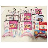 CUDDL DUDS PRINCESS BASELAYER SETS 3 SETS 4T--