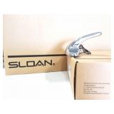 SLOAN FAUCET- OPTIMA PLUS- 6 FAUCETS IN CASE