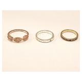 SILVERLIKE RING WITH CLEAR CENTER STONE, SILVER