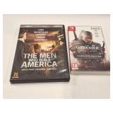 NINTENDO SWITCH - THE WITHCER AND DVD THE MEN WHO