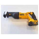 DEWALT - RECIPROCATING SAW- WITH BATTERY NUT NO