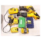 DEWALT TOOLS AND MORE- CONTENTS OF TOOL BAG