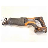 RIGID- R8642- RECIPROCATING SAW- WITH BATTERY- NO