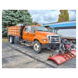 2009 FORD F- 650 SUPERDUTY - WITH PLOW