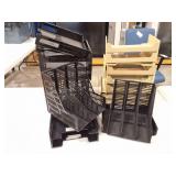 LARGE LOT OF DESK ORGANIZERS