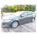 2016 FORD FUSION GRAY