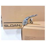 SLOAN FAUCET- OPTIMA PLUS- EBF650- 6 FAUCETS IN